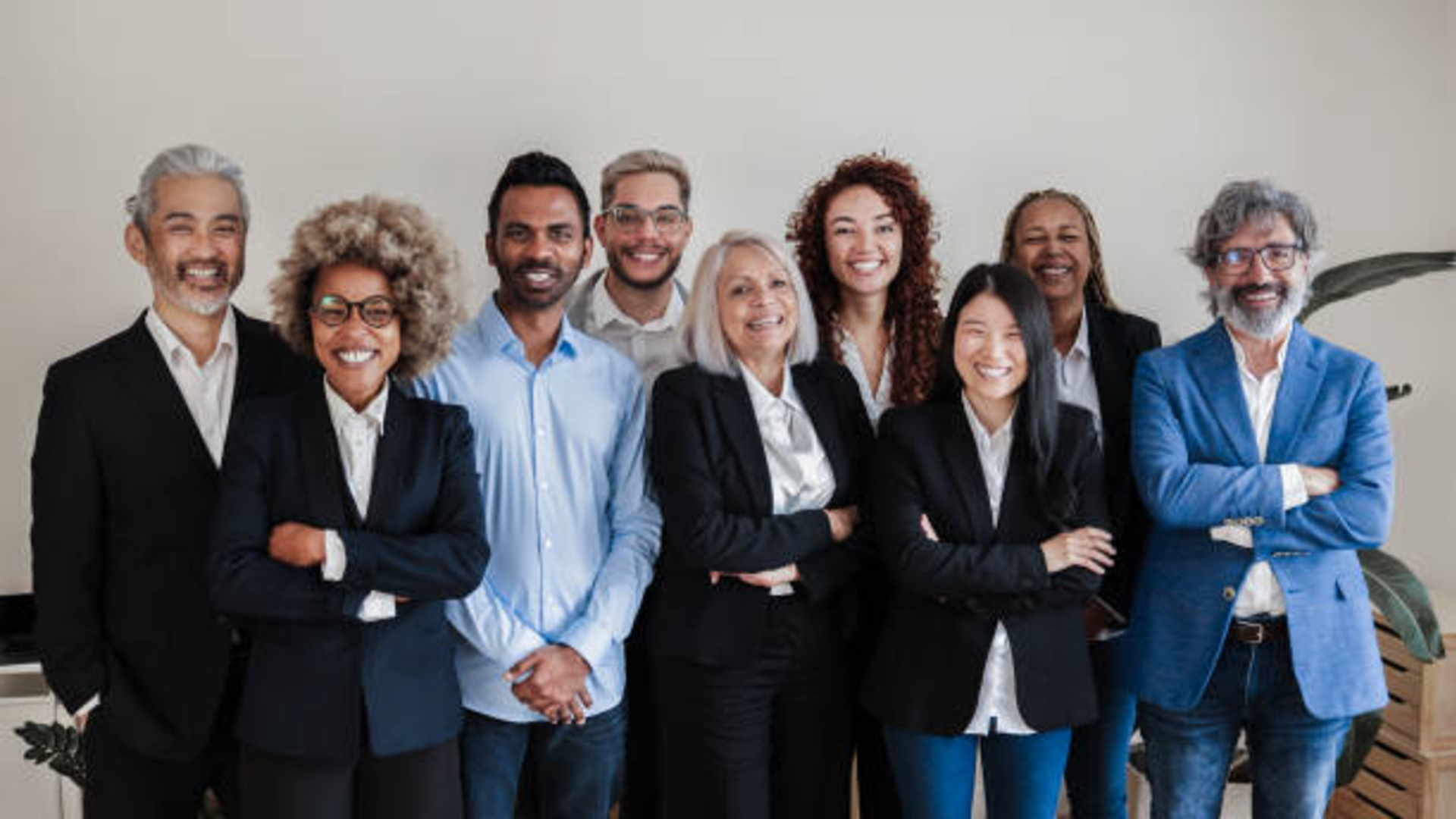 Profesionales de negocios exitosos